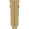 Ekena Millwork 7"W x 4"D x 20"H Large Farmingdale Acanthus Pilaster Corbel, Alder COR07X03X20FRAL - alternate 2